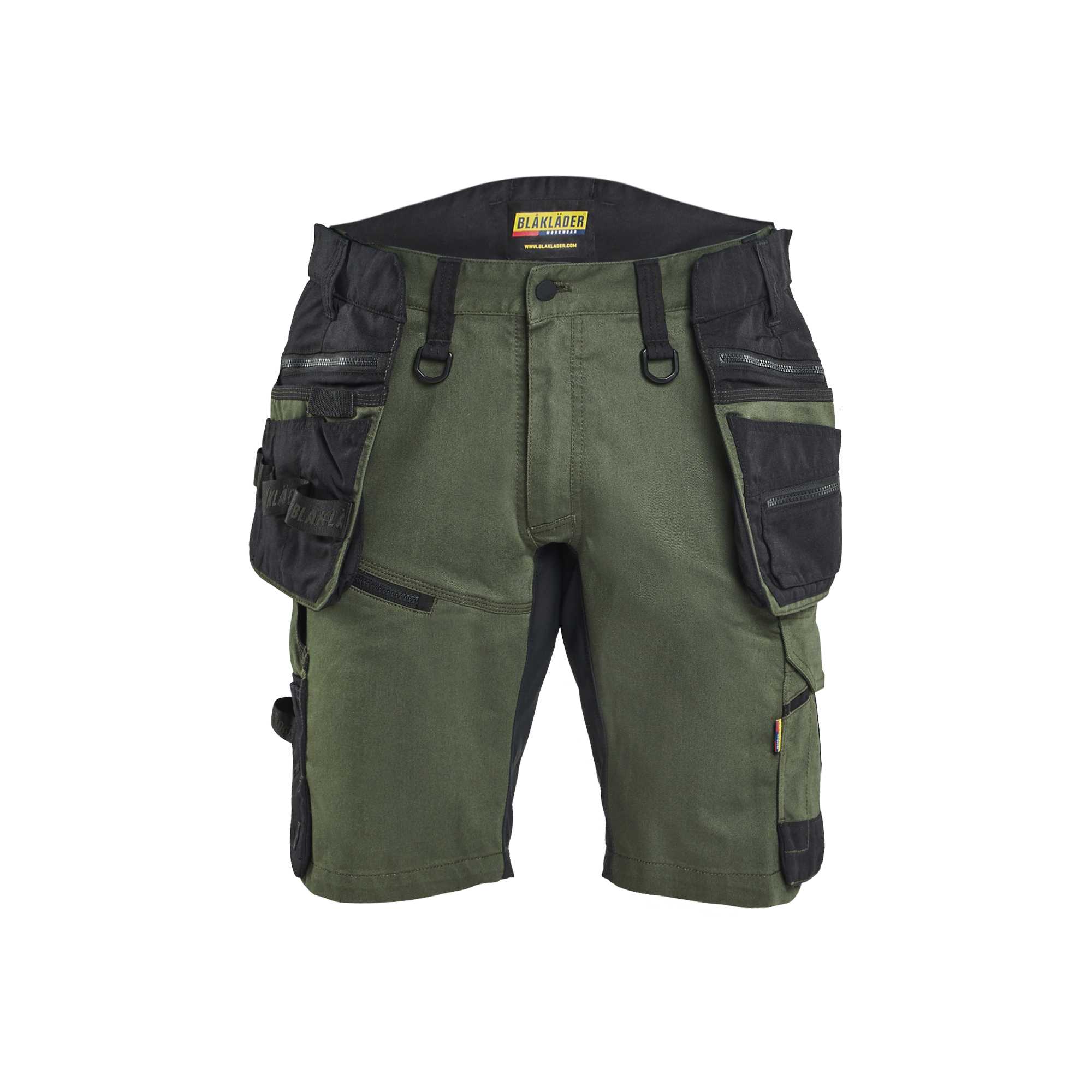 BLAKLADER 19721149 | STRIKER Craftsman Shorts with stretch Work Shorts Men - CORDURA Denim